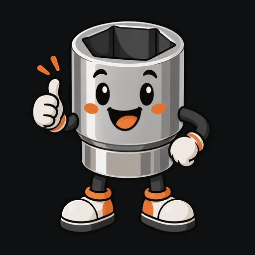 Socket, a cartoon socket character